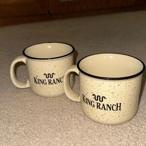 2 King Ranch Coffee Cups